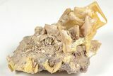 Lustrous, Orange Wulfenite Crystals - La Morita Mine, Mexico #205015-2